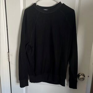 Express Men's Crewneck Black Sweater
